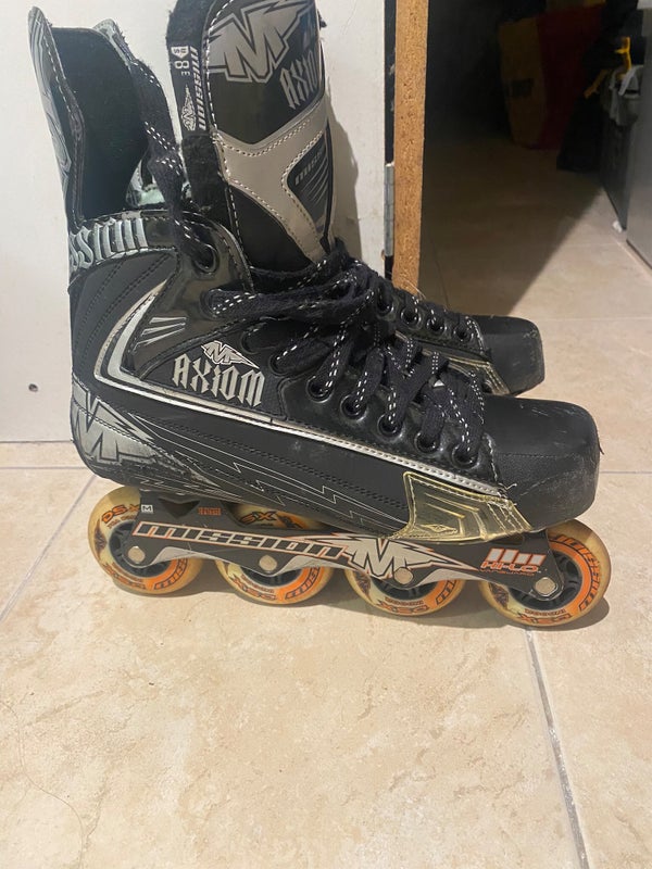 Adult Mission Axiom A5 Inline / Roller Hockey Skates size 8E