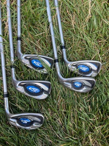 Used Women's Cobra S3 Right Iron Set Ladies Graphite