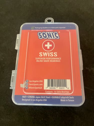 New Sonic Swiss Bearings (9619)
