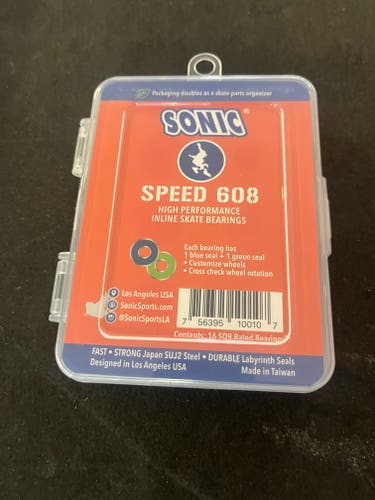 New Sonic 608 Bearings (10010)