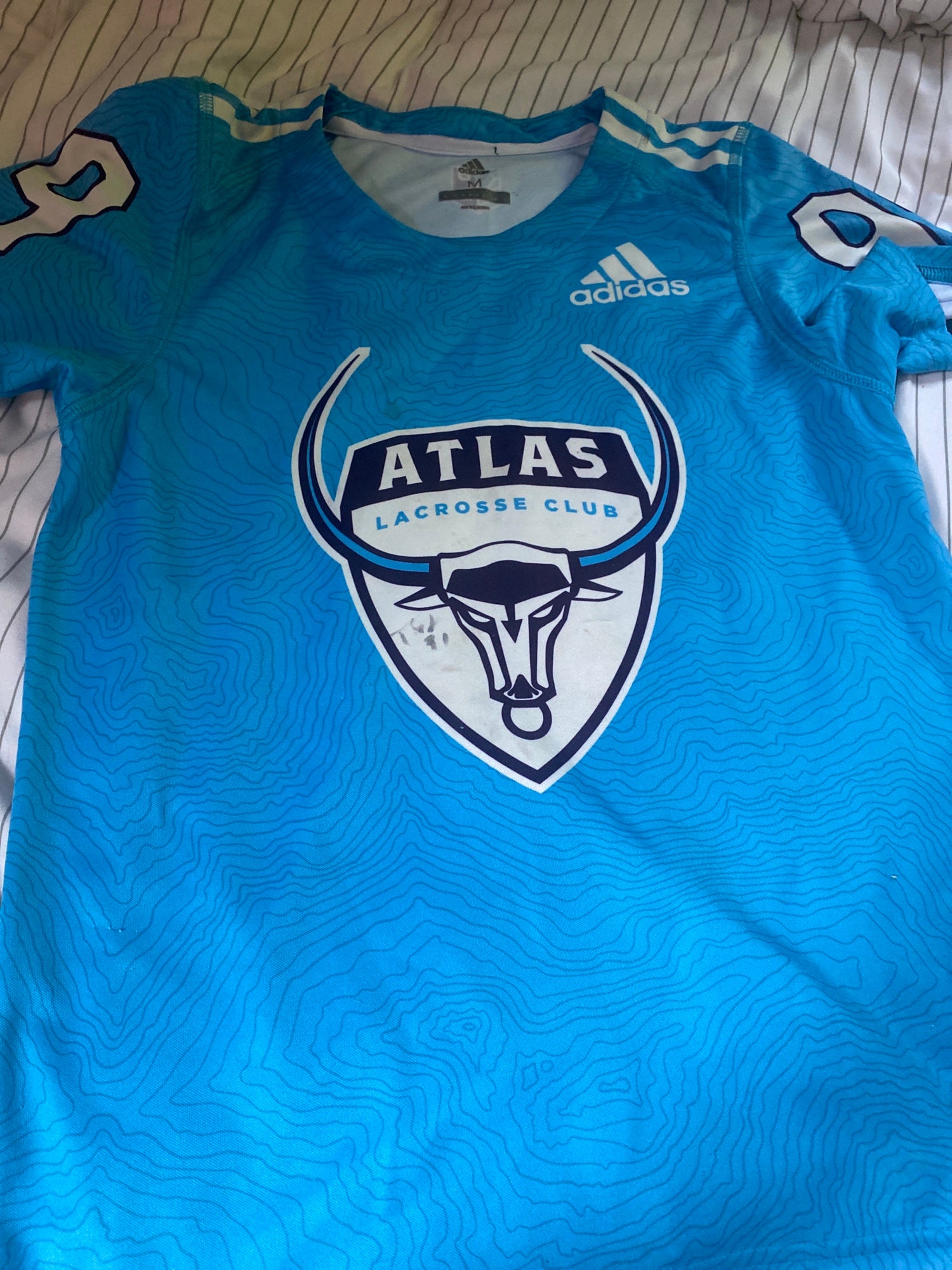 Pll Atlas signed jersey With Michael Sowers Signed Ball