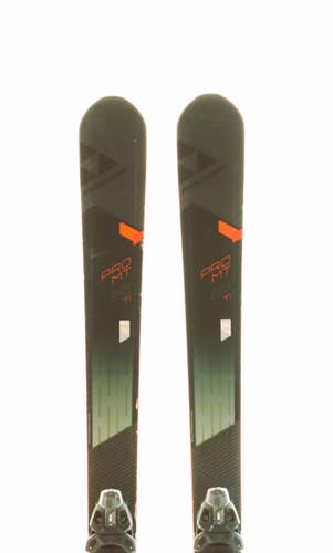 Used 2019 Fischer Pro Mt 86 Ti Skis With Fischer MBS 12 Bindings Size 182 (Option 230764)