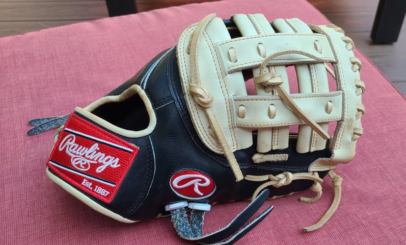 Rawlings Heart of the Hide Baseball Glove 12.5" *Like New First Base Mitt*