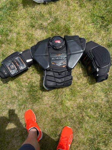 Used Medium CCM Goalie Chest Protector