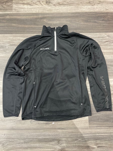 Bauer Vapor Fleece Zip Top Senior - Sweat à Capuche Polaire Hockey