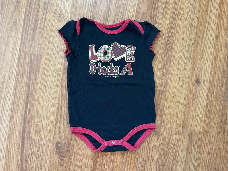 Arizona Diamondbacks MLB BASEBALL DBACKS LOVE Girls Size 18M Baby