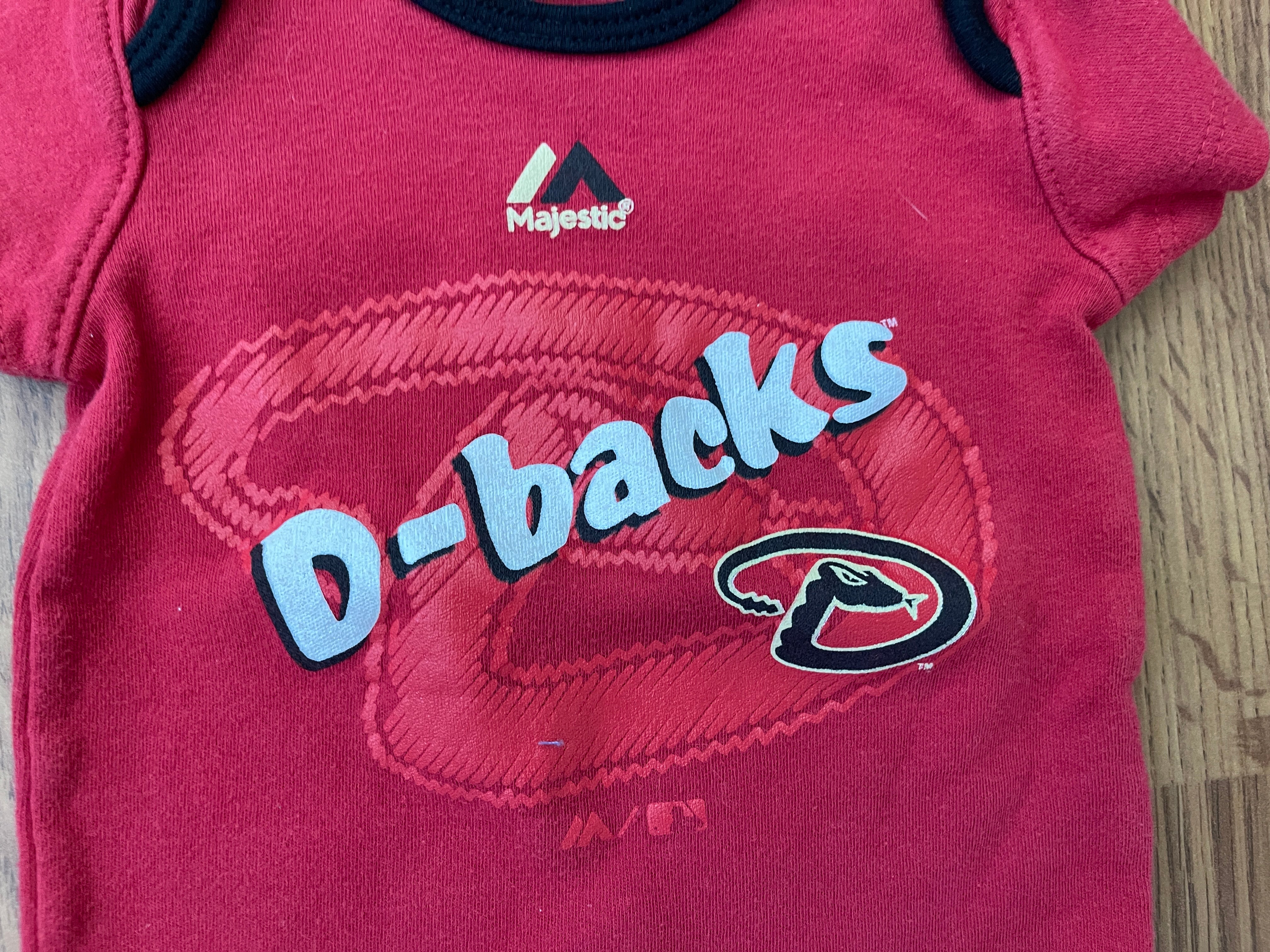Arizona Diamondbacks Dbacks MLB BASEBALL Boys Infant Size 0-3M