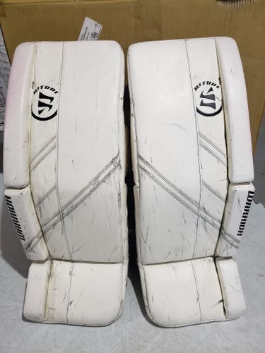 Used 30" Warrior Ritual G5 Goalie Leg Pads
