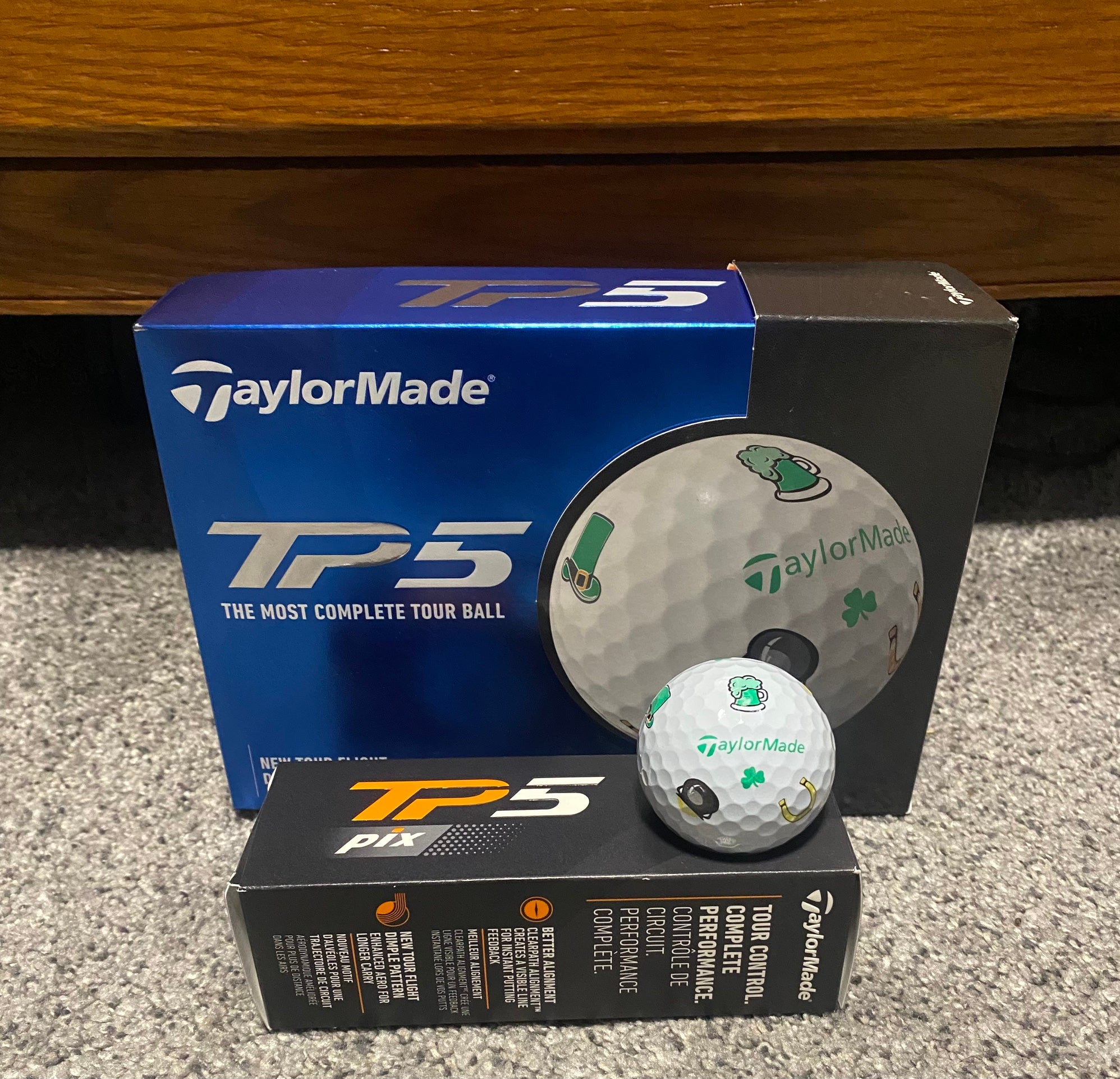 New Limited Edition TaylorMade TP5 pix POKER Golf Balls *Rare* - 4