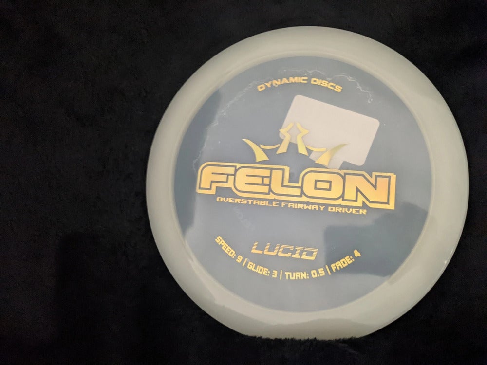 Dynamic Discs Lucid Felon 174 g New Driver Transparent