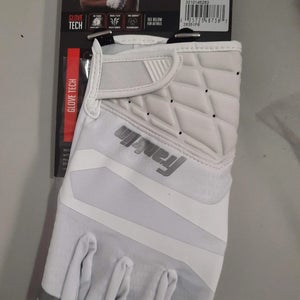 Franklin Receiver Football Gloves 1 Pair Stick Size 2XL White New