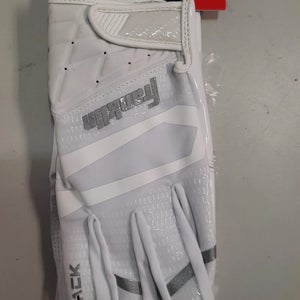 Franklin Receiver Football Gloves 1 Pair Stick Size L White New