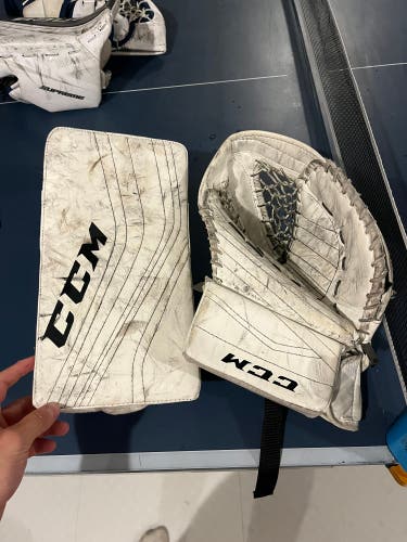 Glove and blocker ccm premier r1.5