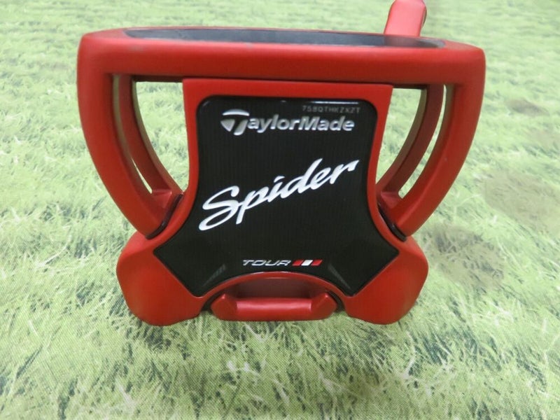 TOUR ISSUE * Taylormade SPIDER TOUR Line Red 34" Putter Stability EI GH 1.0  #GX