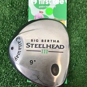 Callaway Big Bertha Steelhead III Driver 9* YS-7 X-Stiff Graphite Shaft