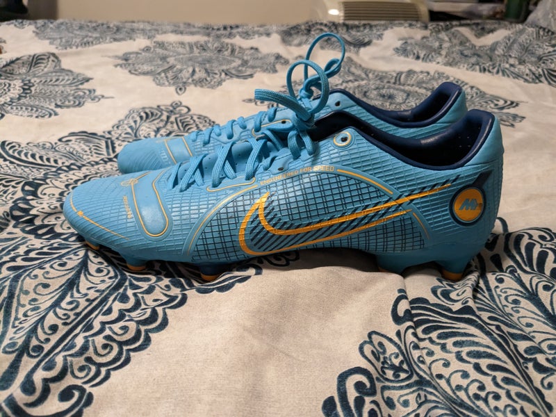 Nike Mercurial Vapor 14 Elite FG Blue Gold