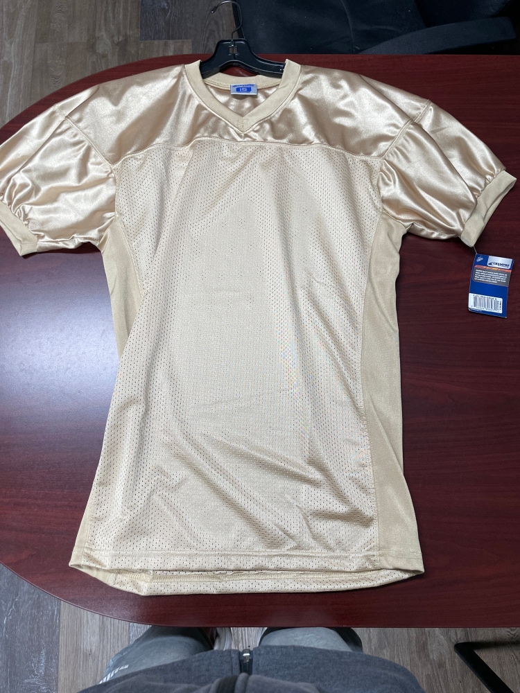 Gold New Adult Small Champro Jersey
