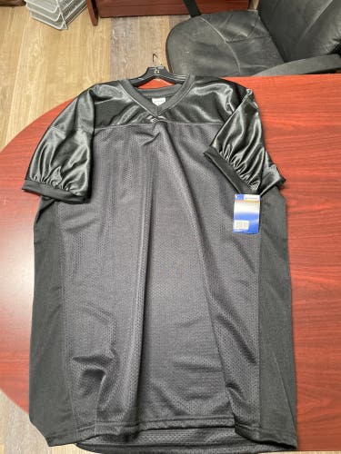 Black New Adult Large Champro Jersey