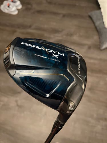 New Callaway Right Handed Paradym X Driver Stiff Flex 9 Loft