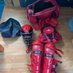 All Star System 7 Catcher's Set