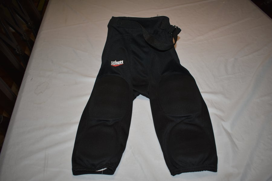 Schutt Youth Integrated Football Pants, Black, Youth XL