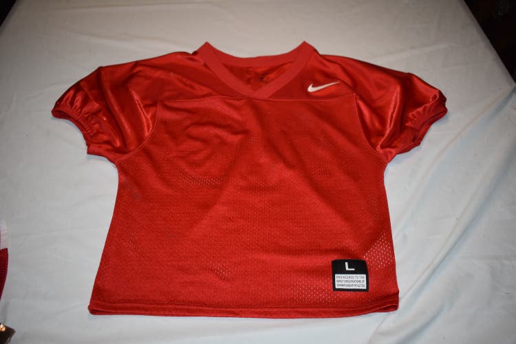Nike Football Jersey, Red, Youth Large - Great Condition!
