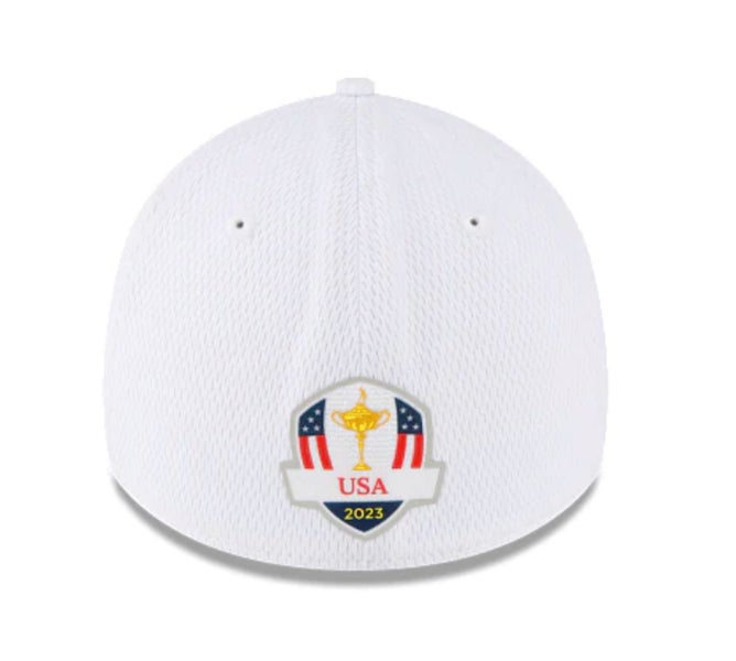 New Men's New Era Gray/Navy 2023 Ryder Cup Friday Round 39THIRTY Fitted S/M