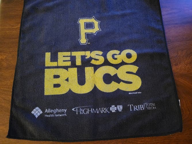 Pittsburgh Pirates Let's Go Bucs Rally Towel