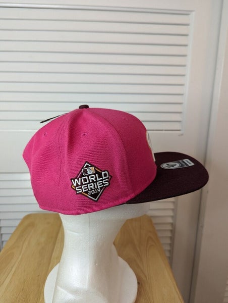 NWS Washington Nationals '47 Snapback 2019 World Series Side Patch Pink MLB