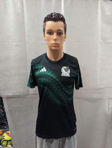 NWT Adidas Aeroready Mexico 2022 World Cup World Cup Warm Up Jersey S Green