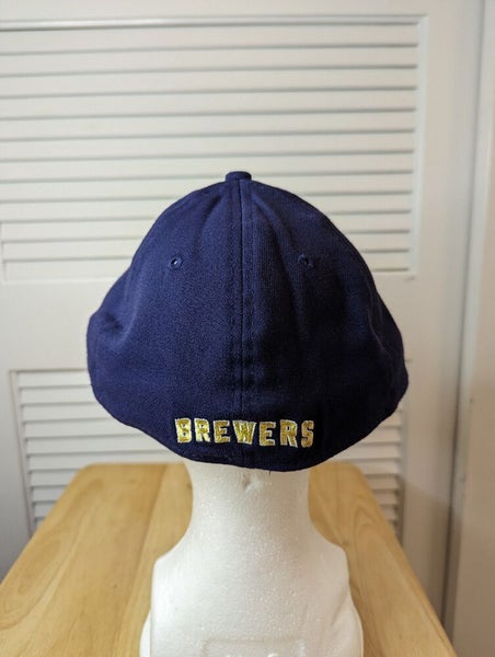 NWS Milwaukee Brewers New Era 39thirty Hat M/L MLB | SidelineSwap