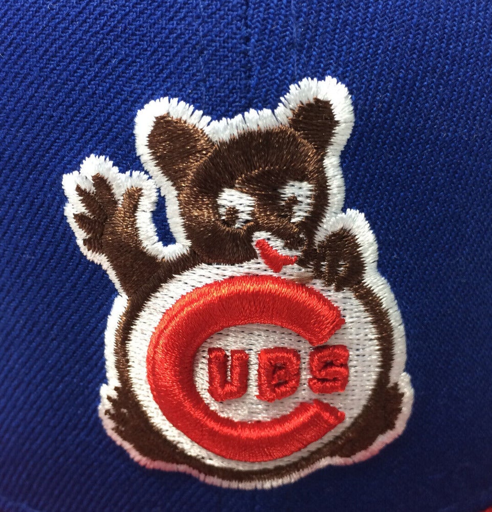 Chicago Cubs Retro Cubbie-Bear Logo T-Shirt by Red Jacket