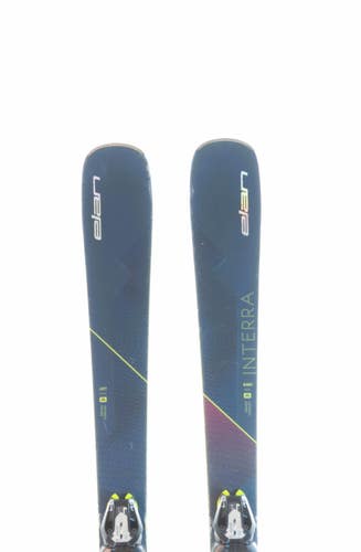 Used 2020 Elan Interra Skis Elan ELX 11 Bindings Size 158 (Option 230786)