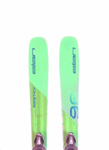 Used 2020 Elan Ripstick 96 Skis Tyrolia SP 10 Bindings Size 167 (Option 230791)