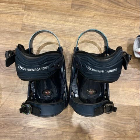 Unisex Used Large K2 V7 Snowboard Bindings