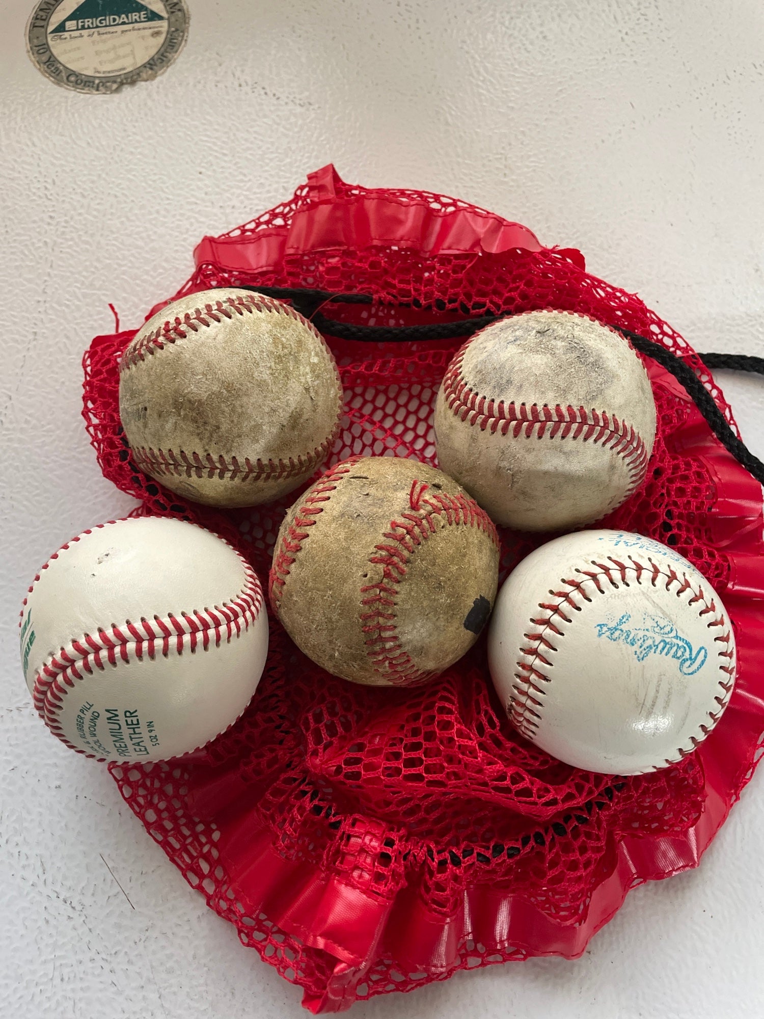 Autographed baseballs (11 total)