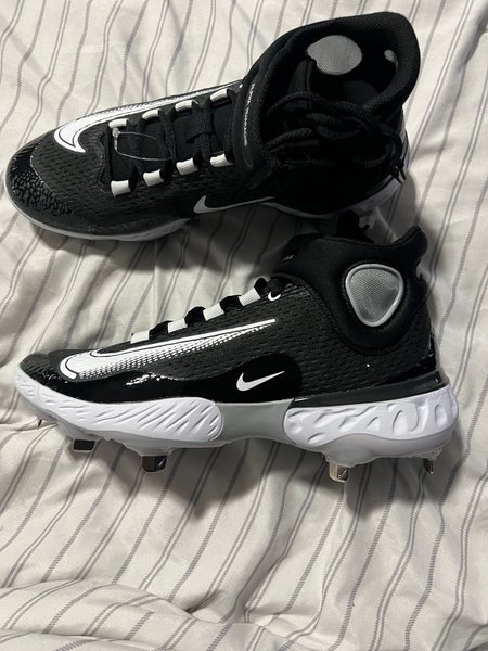 Nike Baseball Mid Cleats alpha huarache elite 4 Size 9.5
