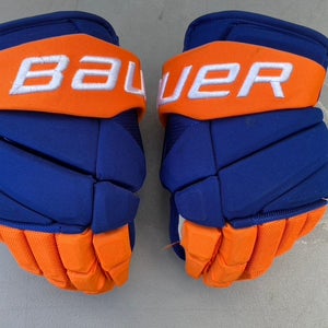 Edmonton Oilers Pro Stock Team Issue Bauer X 14" Gloves 4328