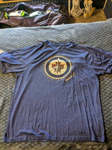 New Reebok Winnipeg Jets Dri-fit Shirt