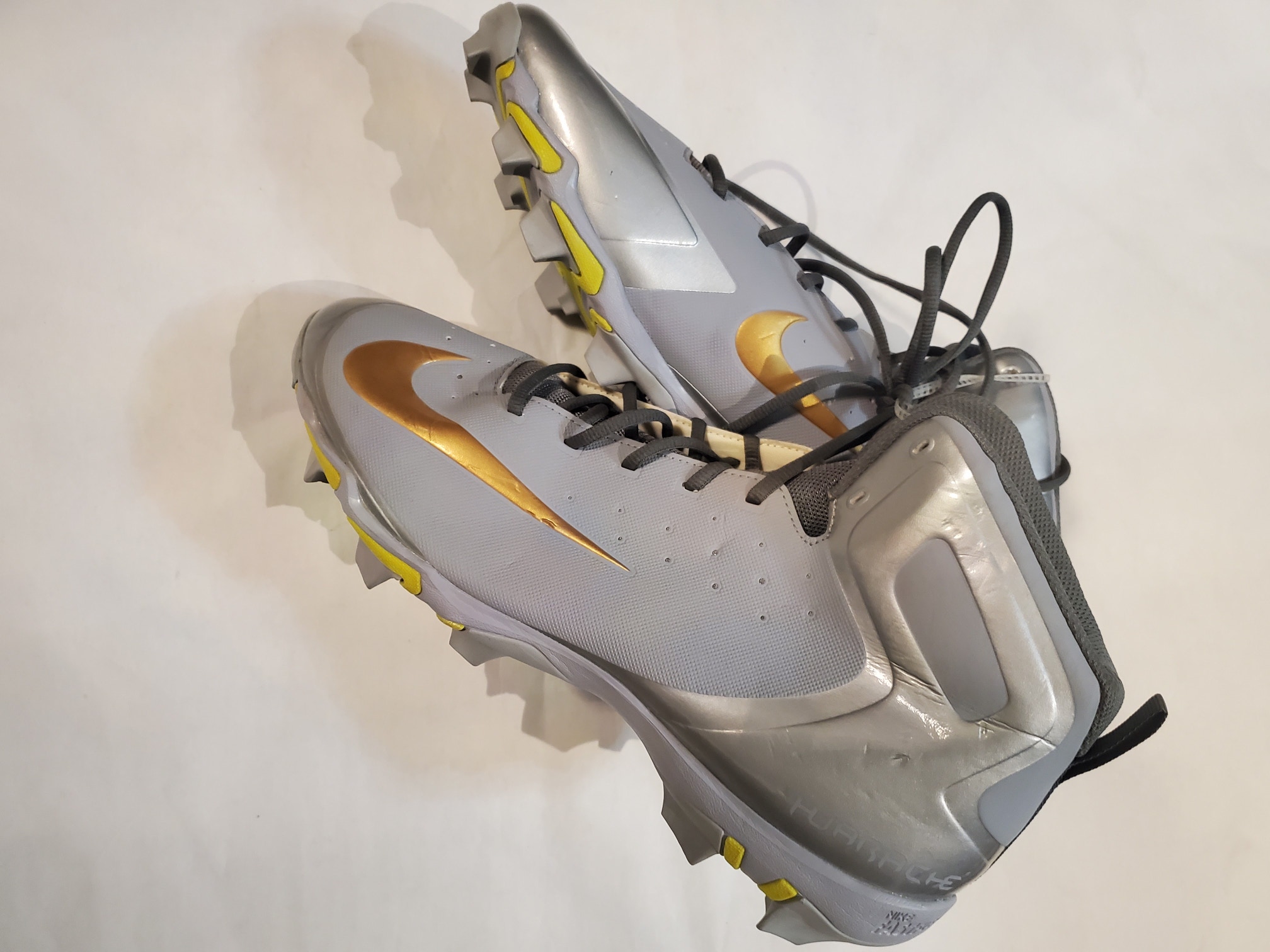 Nike ALPHA Huarache Keystone Mid Molded Baseball Cleats - Size 15