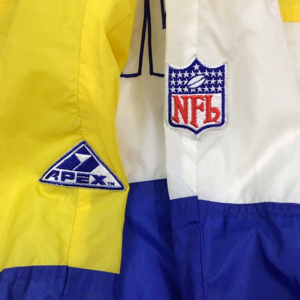 90s St. Louis Rams vintage pro line NFL jacket. Free ship. Zip