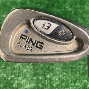 Ping i3+ Blade 8 Iron Blue Dot 1* Upright RH Men's Stiff Steel ~36.5" Good Grip