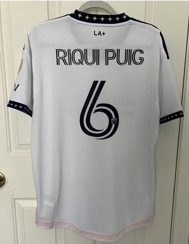 Adidas LA Galaxy MLS Player Issue Riqui Puig Soccer Jersey Size Large H45430