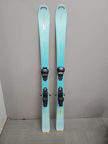 Used Women's 2019 HEAD 168 cm All Mountain Wild Joy Skis With Bindings Max Din 13