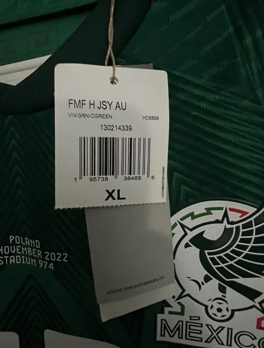 Mexico Home Jersey Qatar World Cup 2022 SidelineSwap