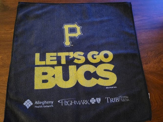Pittsburgh Pirates Let's Go Bucs Rally Towel