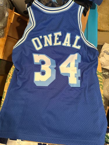 Shaquille O’Neal Los Angeles Lakers Jersey by Mitchell & Ness Large & Extra Large