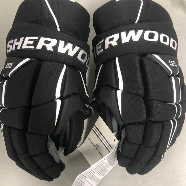 10 Sherwood Code TMP 1 Black/Red/White Gloves - Pro Stock Hockey