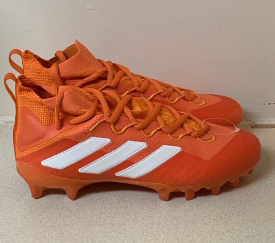 Size 14 Adidas Freak Ultra Boost 21 Primeknit Orange White Football Cleat FX1305
