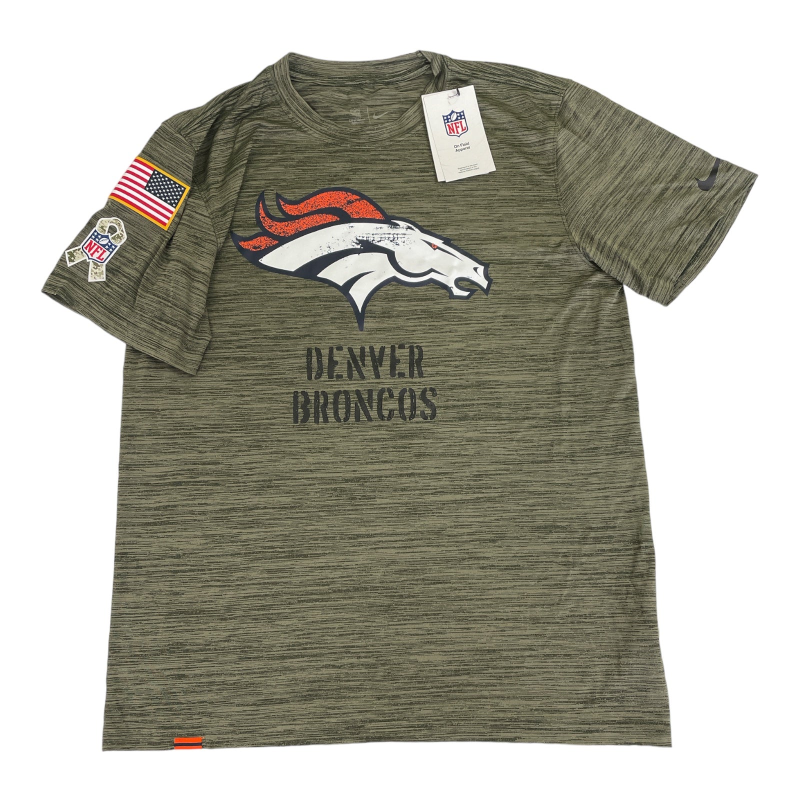 Nike, Tops, Nwt Nike Denver Broncos Salute To Service Hoodie